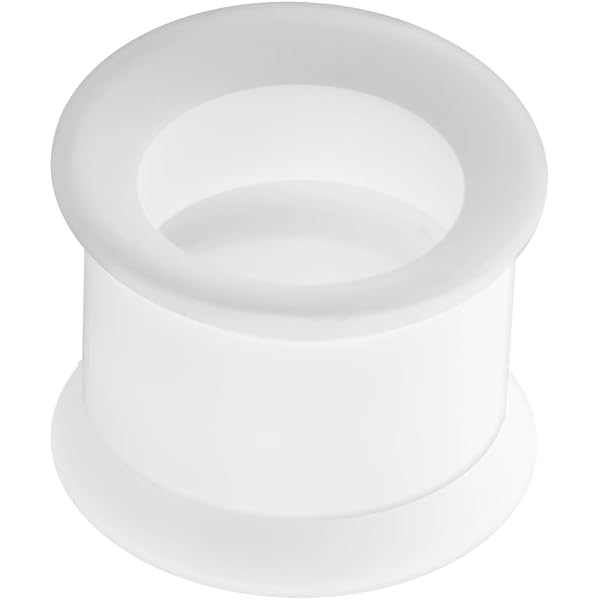Plug Oreille Acrylique UV Noir - Logo M. Jack - Taille 4mm à 24mm - Pour Stretching Ou Piercing