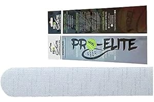 PRO ELITE COMPLEMENTOS DE PADEL Protector Pala de Padel Pro Transparente | Textura Rugosa | Autoadhesivo | Evita Golpes y Rayaduras, Tecnología de Absorción de Impactos Pro Elite | 36,2cm x 5,3cm x 0,6cm
