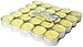 Produktbild Le Chat 01172116 Pack 50 Teelichte Paraffin Gelb 19,5 x 19,5 x 2,5 cm