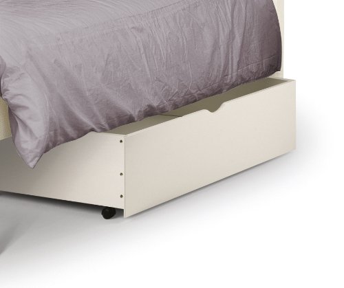 Julian Bowen Wheelie Bin Drawer, Stone White