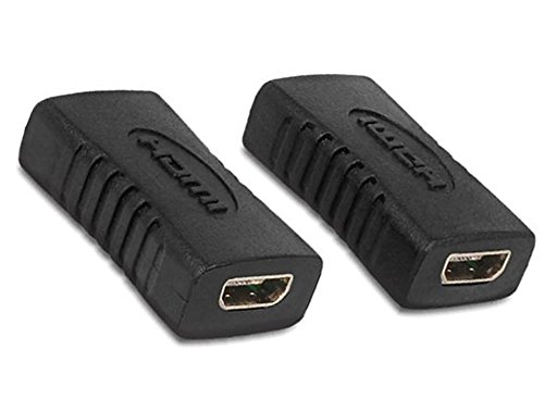 COM-FOUR® Adapter micro HDMI-D Buchse> D Buchse, Micro HDMI Verbinder schwarz - 2