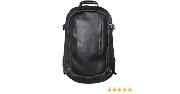 nike backpack leather