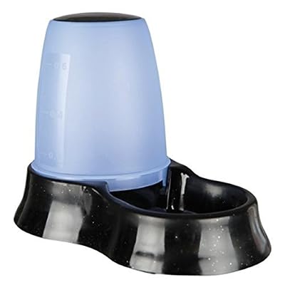 Trixie Distributeur de nourriture et d'eau pour chat et chien 1,5 L-coloris aléatoire