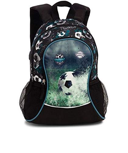 Preisvergleich Produktbild Kinderrucksack Kindergartentasche Kindergartenrucksack Lizenz Rucksäcke Verschiedene Motive wählbar - für Jungen und Mädchen im Kindergarten oder Kita (Fußball)