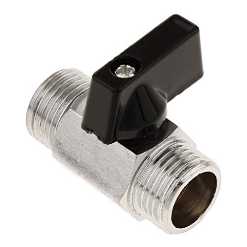 Preisvergleich Produktbild B Blesiya Kugelhahn Kugelhahn Absperrhahn Absperrventil Kugelauslaufhahn Anschluss zum Bewässerungssystem, doppel Außengewinde - Männlich 20mm