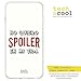 Produktbild Funnytech Alcatel 1X Hülle SchutzHülle Soft TPU Silikon Transparent für Alcatel 1X l Case, Cover, Handy, High Definition Druck [No Quiero Spoiler en mi vida Rojo Fondo Blanco]