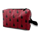 BOLSA DE MAQUILLAJE MULTIFUNCIONAL: Esta bolsa de maquillaje tiene suficiente espacio no solo para guardar sus cosméticos, sino también joyas, accesorios electrónicos, cámara, aceite esencial, artículos de tocador, kit de afeitado, documentos, cambio, etc., objetos valiosos, etc.