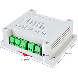 220 V 4 canales WiFi inalámbrico inteligente interruptor módulo de relé para Smart Home, trabajo con Alexa, Google Home Assistant & -IFTTT, aumento Watchdog