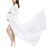 Happy Cherry Sexy Schwanger Fotoshooting Fotografie Requisiten Frauen Lange Chiffon Kleider Mutterschaft Fotografie Kleidung Maxikleid