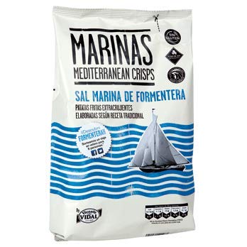 Patatas Fritas Vicente Vidal Marinas Sal Marina De Formentera Bolsa 150Grs