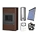 Produktbild Aquaflam KS2585 Basic 25kW Brown wasserführender Kaminofen + Schichtladespeicher 1000 Liter 1 SWT + FRIWA + Solar-Set 5 (18 m²)