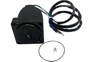 OMGPARTS 67H-43880-00 Power Tilt/Trim Motor For Yamaha 150-175-200-225-250-300 HP Outboard 67H-43880-01,67H-43880-02,67H-43880-03,67H-43880-04,67H-43880-10 With O-Ring Terminal Ends 1999-2017