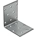 Produktbild Sanifri 470018043 50 Stck Winkelverbinder, verzinkt ohne Wulst 90 X 90 X 65 X 2,5 mm