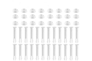 panthem 24 Stück Stift Splint Pin Pool Replacement Ersatzteile für Pool Joint Pins Seals für FrameRound Pool Ersatzteile (2.36in