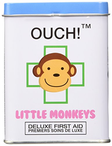 Little Monkeys - First Aid In A Tin - Plasters / Band Aids