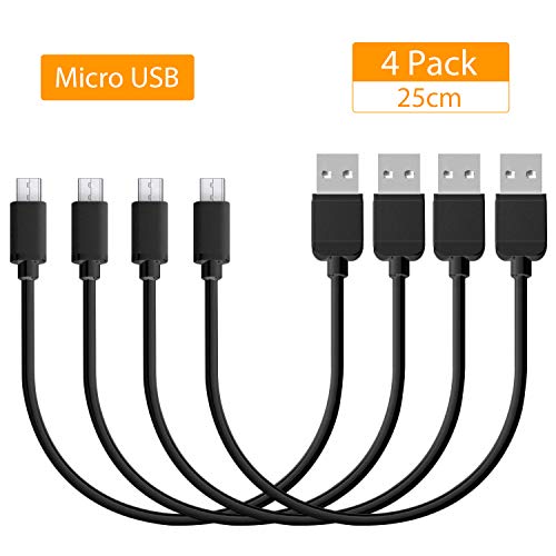 Kurze Micro USB Kabel Mini Micro USB Ladekabel (25CM) YOJA Lade- & Sync Datenkabel Ladekabel kompatibel mit Ladestation Power Bank Samsung Huawei HTC Sony und andere Android Geräte (4er Pack, Schwarz) Kurze Micro USB Kabel Mini Micro USB Ladekabel (25CM) YOJA Lade- & Sync Datenkabel Ladekabel kompatibel mit Ladestation Power Bank Samsung Huawei HTC Sony und andere Android Geräte (4er Pack, Schwarz)