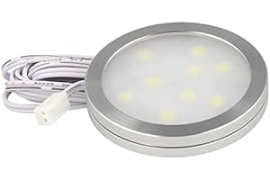 LEDLUX Mini plafón de luz LED Super Slim 2 W 12 V (4500 K)