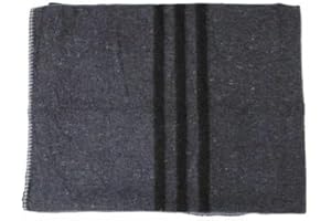 MCTIES Manta militar gris antracita excedente del ejército