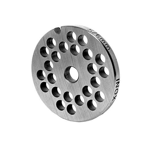 INOX Lochscheibe Gr.5 - 6,0 MM Bohrung - für Fleischwolf Jupiter - Bosch - Alexanderwerk - Westmark