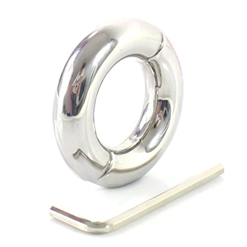 Babysbreath Männer Penis Ring Edelstahl Enhancer Gewicht Lagergerät verzögert Ejakulation 33mm - 3