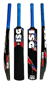 ISG Plastic Bat, Cricket Bat Power Hitter Size 7 for Boys and Girls