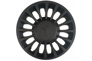 RICAMBIAUTO 1 SERIE 4 PEZZI COPRICERCHIO BORCHIA COPPA RUOTA YPSILON ELEFANTINO 2011 IN POI 15 POLLICI SIMILE MA NON ORIGINALE NERO