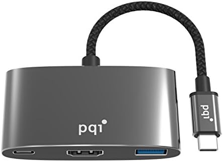 3 Port, USB-C to HDMI-4K/USB3.1/USB-C Multi Hub PC/MAC