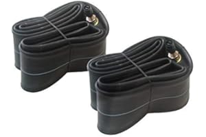 XTM 2x ASC Inner Tubes - 19 x 4.00-4.50 With TR4 Valve - 4.00/4.50-19 For MotoX/Moto Cross/Scrambler/Road Bike/Motorcycle