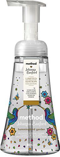 method Pflanzenbasierte Schaum Handseife Hummingbird Garden, 3er Pack (3 x 300 ml)
