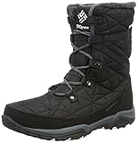 Revestimiento: Sintético Columbia Loveland Mid Omni-Heat, Botas de Nieve para Mujer, Negro (Black, Sea Salt), 38.5 EU