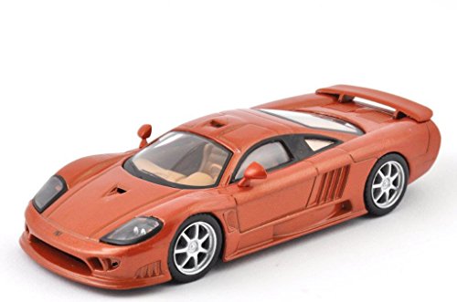 Preisvergleich Produktbild DieCast Modellauto 1:43 Agostini Saleen S7 Kupfer braun