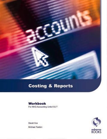 Download Costing and Reports Workbook (AAT/NVQ Accounting)