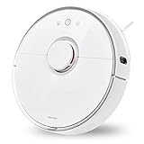 Roborock Saugroboter S5 mit Wischfunktion, LDS Navigation und APP-Steuerung, Staubsauger Roboter mit Reinigungs, Teppiche und Hartbödenrouteanzeige und Kartenspeicherung für Tierhaare