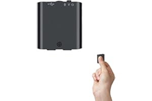 Feloyal Registratore Vocale, 16GB Mini Registratore Vocale con Magnete Attivazione Vocale, Registratore Vocale Ricaricabile USB per Riunioni Interviste Lezioni