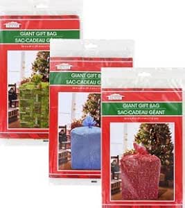 large christmas cellophane bolsas