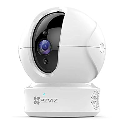EZVIZ C6CN 1080P FHD dôme Caméra de Surveillance, Wi-Fi 2.4 GHz sans Fil avec Vision Nocturne, PTZ pan/tilt Mode Vie Privée, Audio bidirectionnel, Service Cloud Disponible