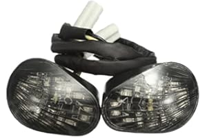 Ungfu Mall 1 paire de clignotants LED, témoins lumineux, Montage encastré pour Yamaha YZF R1 R6 R6S.