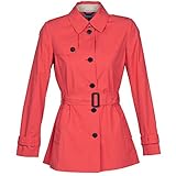 , , , , 213, Trenchcoats Tommy Hilfiger Ivory Short Trench Mäntel Damen Rot - S - Trenchcoats