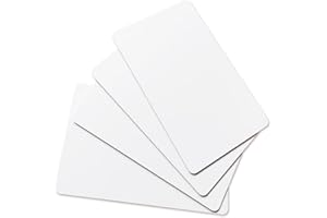 YAVIS 50pcs Cartes RFID 13.56Mhz UID Modifiable Lisible Réinscriptible Changeable Matériau PVC 1K IC Card pour Système d'Entrée de Sécurité