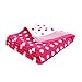 Produktbild Linnea Handtuch, 50 x 100 cm Graphic Dots rosa 550 g/m2