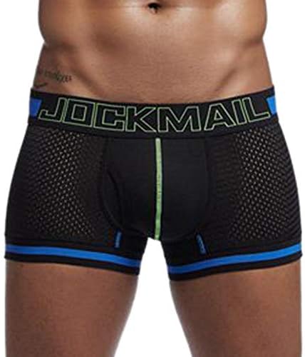 Underwear Sunday77 Men's Boxer Solid Patchwork Plus Size Hipster Briefs Cozy Comfortable Underpants Pants Boardshorts
