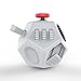 Price comparison product image MINILOP Fidget Dodecagon –Mini 12-Side Fidget Cube Relieves Stress and Anxiety Anti depression cube for Children and Adults with ADHD ADD OCD Autism.(White)