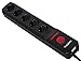 Price comparison product image Steckdosenleiste ''CT-SL5'', 5 Kanal FB, 2400 Watt, Überlast+Überspannungsschutz