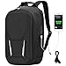 Produktbild Vbiger Laptop Rucksack 15.6 Zoll Herren Schule Rucksack für Business Reise Arbeit (Schwarz1)