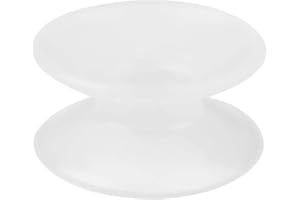 BYARSS 10 pièces Accessoires de ventouses Double Face en Silicone, Ventouse pour Aquarium en Verre Transparent