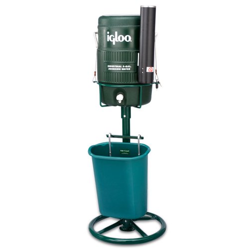 BSNSports Tidi-Cooler Green Stand with Green Cooler