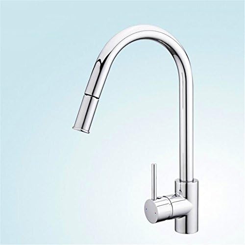 JMQXL 360 degree rotating single hole drawing kitchen faucet / hot and cold vegetable basin faucet / all copper