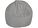 Produktbild berlinpillow.de 4260406160265 Original Bean Bag, In und Outdoor Sitzsack Pear Bag, 400 L, grau
