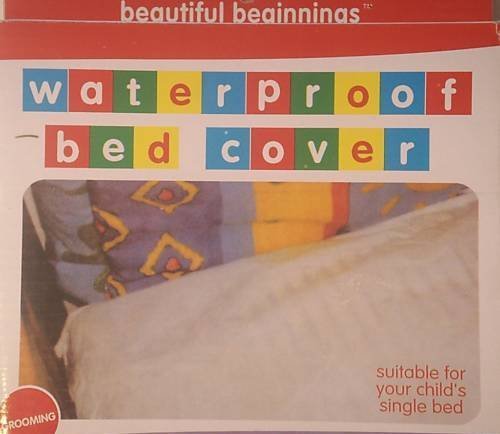 BEAUTIFUL BEGINNINGS WATERPROOF SINGLE BED COVER