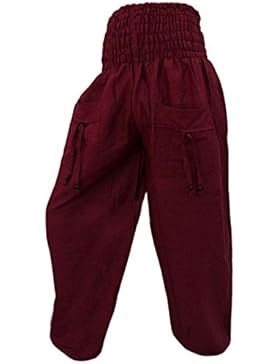 Indian harem pants Pantaloni alla turca con taglio profondo e comodi per yoga come abbigliamento alternativo della...